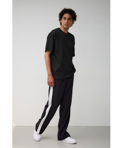 AZUL by moussy(アズールバイマウジー)の「バイアススツイルクルーネックTシャツ(Tシャツ/カットソー・メンズ・ホワイト/ブラック・LARGE/MEDIUM)」の13枚目の写真