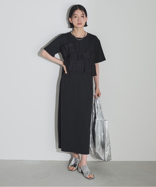 Shelly island（シェリーアイランド）の「デコフリルカットワンピース（ワンピース・レディース・ブラック・M）」の9枚目の写真