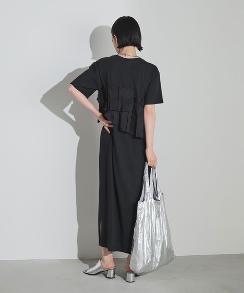 Shelly island（シェリーアイランド）の「デコフリルカットワンピース（ワンピース・レディース・ブラック・M）」の6枚目の写真