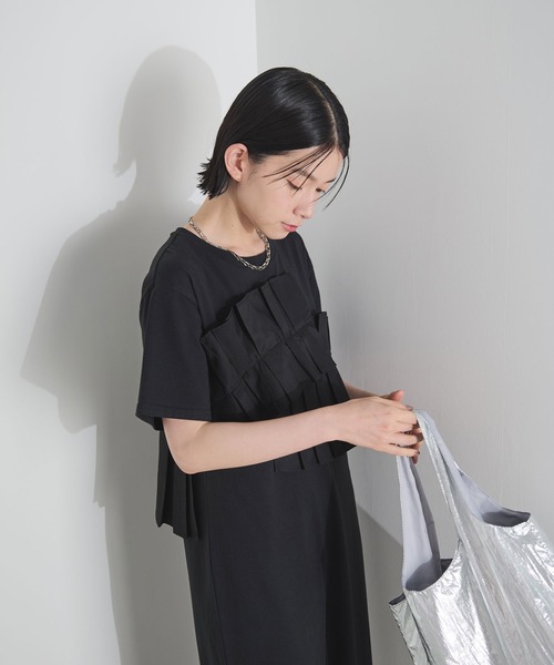 Shelly island（シェリーアイランド）の「デコフリルカットワンピース（ワンピース・レディース・ブラック・M）」の14枚目の写真