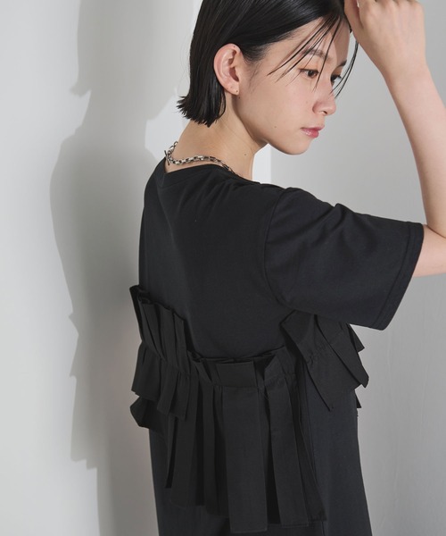 Shelly island（シェリーアイランド）の「デコフリルカットワンピース（ワンピース・レディース・ブラック・M）」の13枚目の写真
