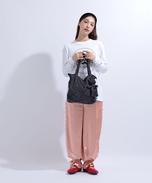 mmts（マミタス）の「【別注】Eleph / エコBAG 旅行 猫 ユニセックス ライブ ギフト 推し活（エコバッグ/サブバッグ・レディース・その他・ONE SIZE）」の3枚目の写真