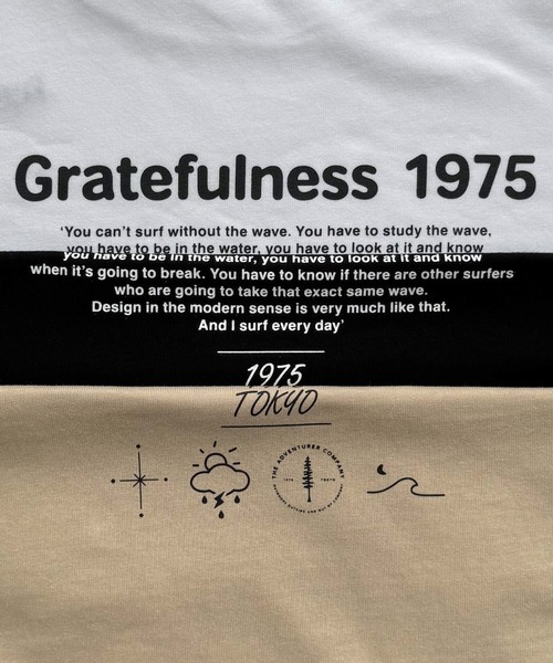 1975 TOKYO Fun is Fine半袖Tシャツ（Tシャツ/カットソー）｜CANAL JEAN（キャナルジーン）