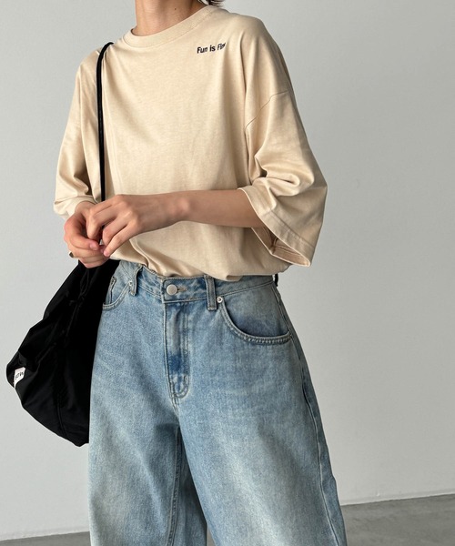 1975 TOKYO Fun is Fine半袖Tシャツ（Tシャツ/カットソー）｜CANAL JEAN（キャナルジーン）