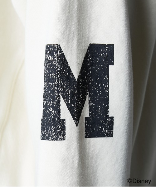 セール】ディズニー ミッキー/綿100％裏起毛ヴィンテージ風トレーナー