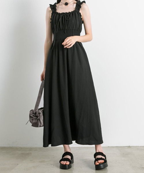 OLIVE des OLIVE（オリーブデオリーブ）の「ドロストフラップショルダーバッグ　1041120170（ショルダーバッグ・レディース・スミクロ/ピンク/アイボリー・FREE）」の13枚目の写真