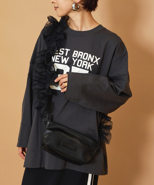 HELOYSE(エロイーズ)の「【HELOYSE/エロイーズ】angel shoulder bag:ショルダーバッグ(ショルダーバッグ・レディース・ブラック・FREE)」の3枚目の写真