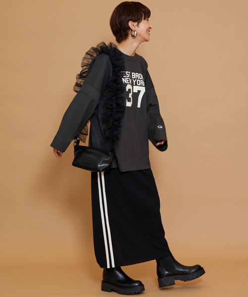 HELOYSE(エロイーズ)の「【HELOYSE/エロイーズ】angel shoulder bag:ショルダーバッグ(ショルダーバッグ・レディース・ブラック・FREE)」の6枚目の写真