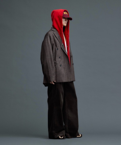 soerte（ソエルテ）の「WIDE STRAIGHT CORDUROY PANTS /ワイドストレートコーデュロイパンツ（その他パンツ・メンズ・サックスブルー/ベージュ/ブラウン・1/3/2）」の9枚目の写真