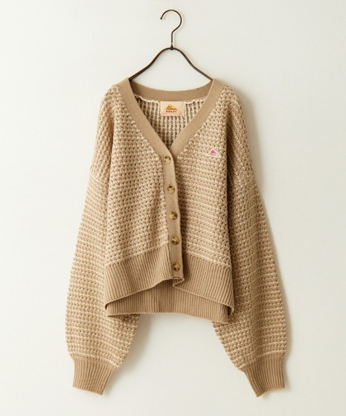 KELTY（ケルティ）の「[KELTY/ケルティ] 別注 ジャガードニットカーディガン（カーディガン/ボレロ・レディース・グレー/ベージュ/レッド/ホワイト・F）」の11枚目の写真