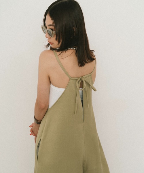 HANNE キャミワイドオールインワン HANNE オールインワン キャミワイドオールインワン レディース