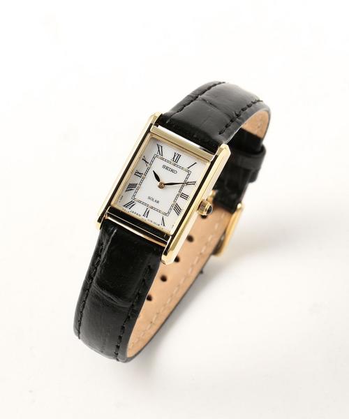 WATCH.（ウォッチ）の「＜SEIKO＞ SUP250 BLACK 腕時計（アナログ