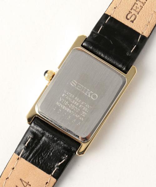 WATCH.（ウォッチ）の「＜SEIKO＞ SUP250 BLACK 腕時計