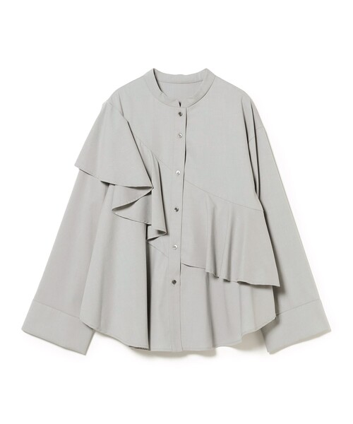 Ray BEAMS（レイビームス）の「RBS / アシメ ラッフル シャツ（シャツ 