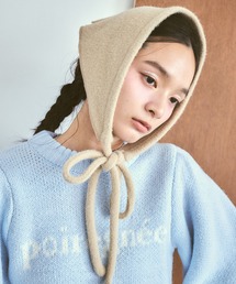 poiregnee（ポワニェ）の「ニットヘッドスカーフ（その他ヘアアクセサリー・レディース）」