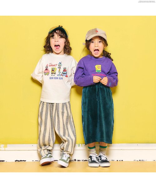 ご購入者様決定[スポンジボブ]ロンＴ 長袖Tシャツ 黒 トップス ルームウェア キャラクター ご購入者様決定[スポンジボブ]ロンT 長袖Tシャツ 黒 トップス ルーム