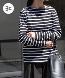 FORK&SPOON | FORK&SPOON　ボートネックボーダー(Tシャツ/カットソー)