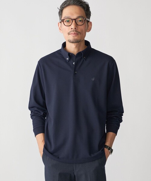 jw anderon 24ss ポロワンピ　黒　ILLITイロハ着用 モノグラムポロニットOP - Ank Rouge(アンクルージュ)の