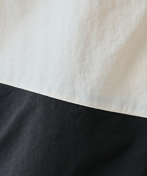 Cutie Blonde（キューティーブロンド）の「【洗える】大人レトロ 配色トラックジャケット（ブルゾン・レディース・ブラック系4/モスグリーン系4/キャメル・04/03/02）」の20枚目の写真