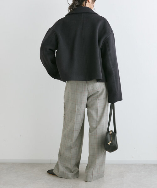 RIVE DROITE（リヴドロワ）の「【着映え◎】フリンジチェーンチェックパンツ（その他パンツ・レディース・グレー/ベージュ・36/38）」の16枚目の写真