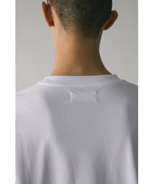 STYLEMIXER(スタイルミキサー)の「ユニセックスラウンドロンT(Tシャツ/カットソー・メンズ・ベージュ/ホワイト/ブラック・SMALL/MEDIUM/LARGE)」の19枚目の写真