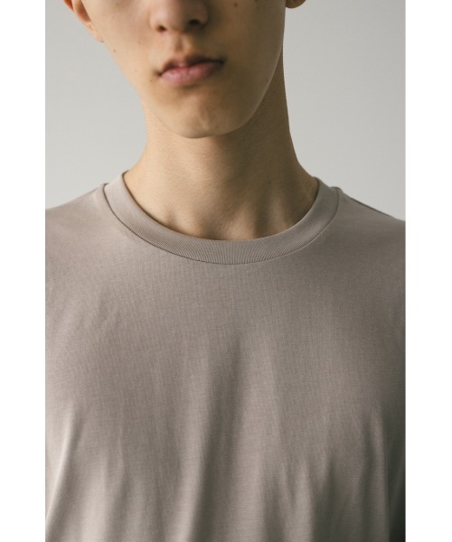 STYLEMIXER(スタイルミキサー)の「ユニセックスラウンドロンT(Tシャツ/カットソー・メンズ・ベージュ/ホワイト/ブラック・SMALL/MEDIUM/LARGE)」の14枚目の写真