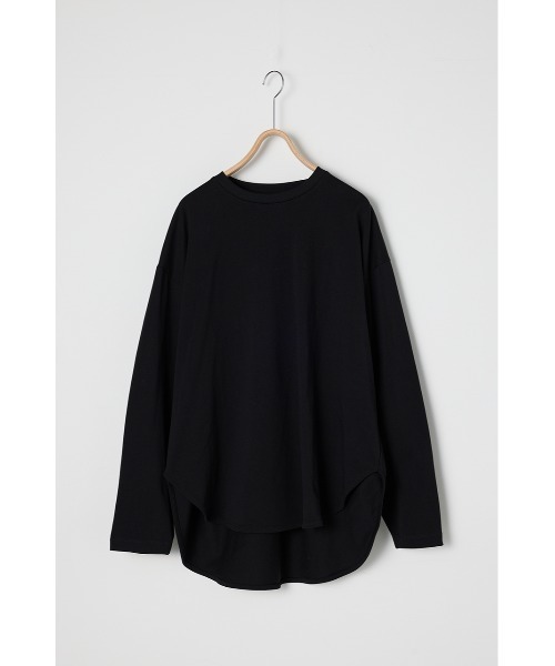 STYLEMIXER(スタイルミキサー)の「ユニセックスラウンドロンT(Tシャツ/カットソー・メンズ・ベージュ/ホワイト/ブラック・SMALL/MEDIUM/LARGE)」の4枚目の写真