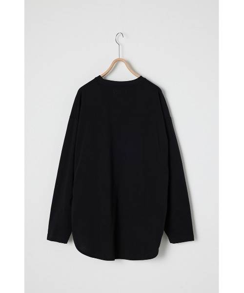 STYLEMIXER(スタイルミキサー)の「ユニセックスラウンドロンT(Tシャツ/カットソー・メンズ・ベージュ/ホワイト/ブラック・SMALL/MEDIUM/LARGE)」の5枚目の写真