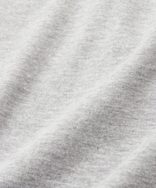 SHISKY（シスキー）の「SHISKY / シスキー ワンポイント ステッチデザイン オーバーサイズ ロンT 長袖 キッズ（Tシャツ/カットソー・キッズ・オフホワイト/ブラック/ダークグリーン/チャコール/パープル/杢グレー・110/140/130/120/160/150）」の11枚目の写真