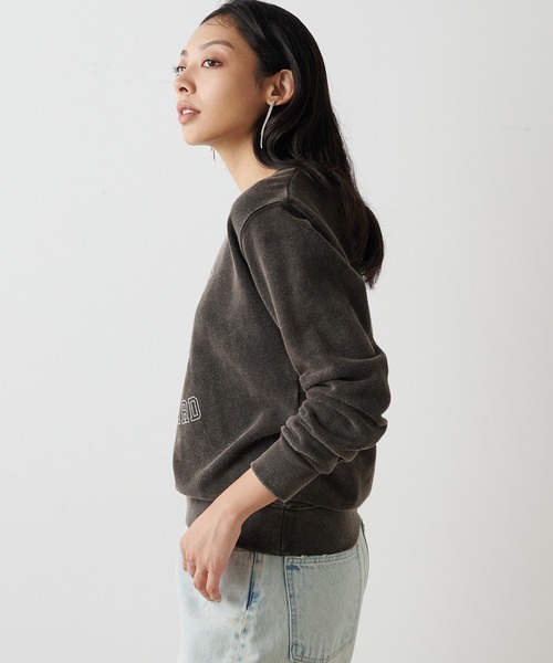 Whim Gazette（ウィムガゼット）の「CATプリント裏毛プルオーバー