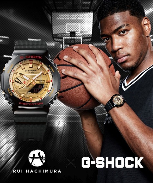 G-SHOCK/ジーショック 腕時計 '八村塁 RUI HACHIMURA SIGNATURE MODEL' GBM-2100RH-1AJR（アナログ腕時計）｜G-SHOCK（ジーショック）