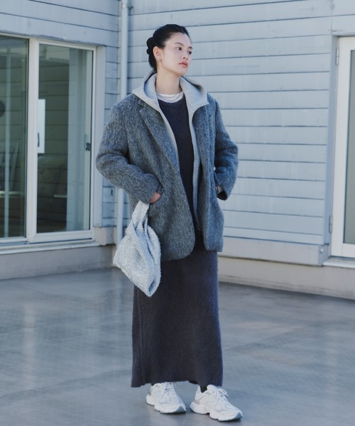 emmi シャギーニットワンピース emmi（エミ）の「シャギーニットワンピース（ワンピース）」 - WEAR