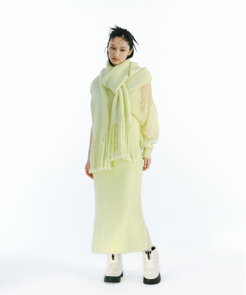 emmi（エミ）の「シャギーニットワンピース（ワンピース）」 - WEAR