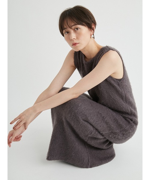 emmi シャギーニットワンピース emmi（エミ）の「シャギーニットワンピース（ワンピース）」 - WEAR