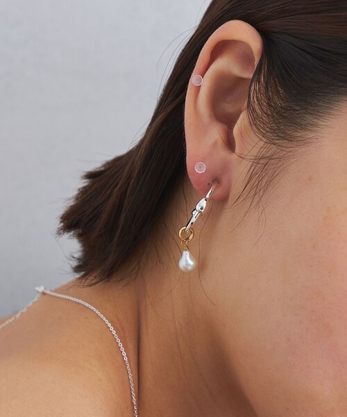 ＜anisotea＞A Pearl Hoop イヤリング（イヤリング）｜anisotea（アニソテア ）