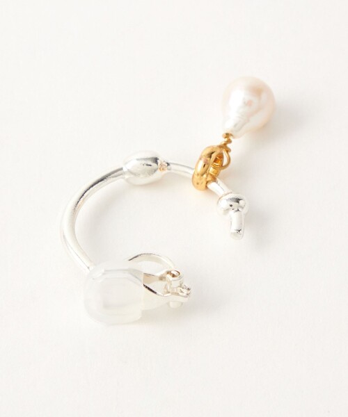 ＜anisotea＞A Pearl Hoop イヤリング（イヤリング）｜anisotea（アニソテア ）