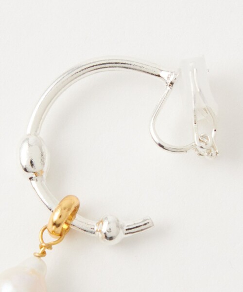 ＜anisotea＞A Pearl Hoop イヤリング（イヤリング）｜anisotea（アニソテア ）