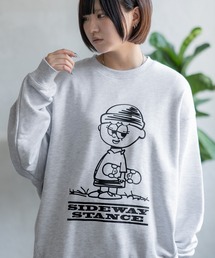 【SIDEWAY STANCE】プリント スウェット トレーナー