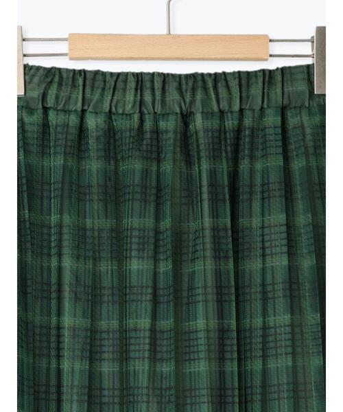 Samansa Mos2（サマンサ モスモス）の「チュールプリーツスカート（スカート・レディース・キナリ/グリーン/チャコールグレー/レッド・F）」の15枚目の写真