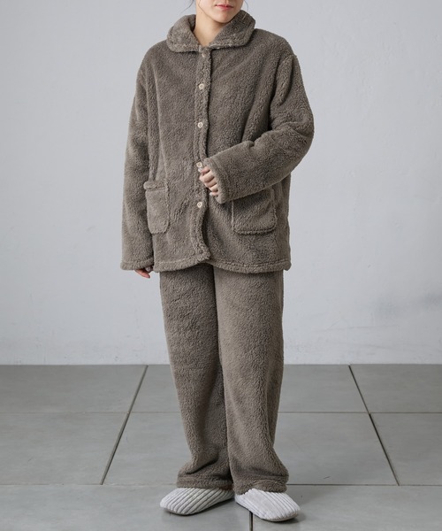 COLONY 2139（コロニートゥーワンスリーナイン）の「シープタッチパジャマ（ルームウェア/パジャマ・レディース・モカ/チャコールグレー/ライトグレー・FREE）」の14枚目の写真