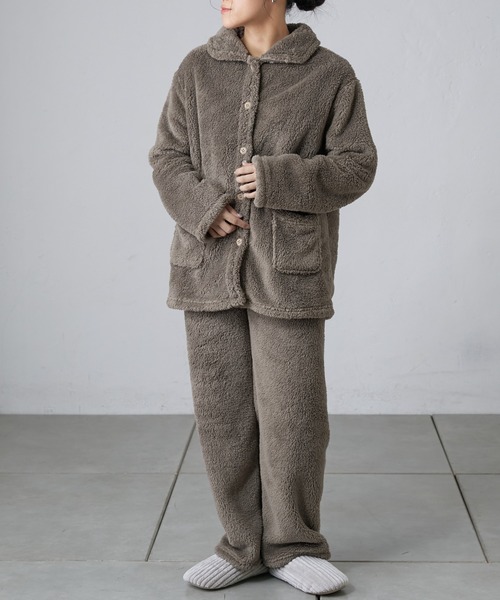 COLONY 2139（コロニートゥーワンスリーナイン）の「シープタッチパジャマ（ルームウェア/パジャマ・レディース・モカ/チャコールグレー/ライトグレー・FREE）」の16枚目の写真