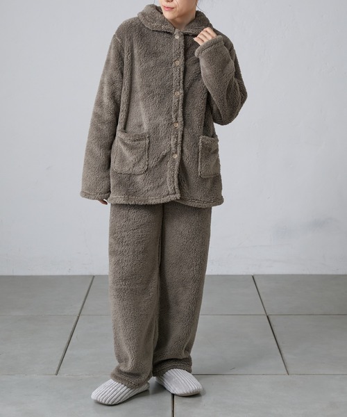 COLONY 2139（コロニートゥーワンスリーナイン）の「シープタッチパジャマ（ルームウェア/パジャマ・レディース・モカ/チャコールグレー/ライトグレー・FREE）」の17枚目の写真