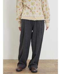 Samansa Mos2 | 【抗菌防臭】ジャージータックパンツ(その他パンツ)