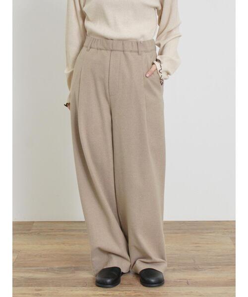Samansa Mos2(サマンサ モスモス)の「【抗菌防臭】ジャージータックパンツ(その他パンツ・レディース・チャコールグレー/ベージュ/モカ・L/M)」の14枚目の写真