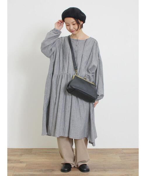 Samansa Mos2(サマンサ モスモス)の「【抗菌防臭】ジャージータックパンツ(その他パンツ・レディース・チャコールグレー/ベージュ/モカ・L/M)」の16枚目の写真