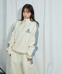 ANDGEEBEE | UNISEX デニムライン裏起毛スウェット(スウェット)