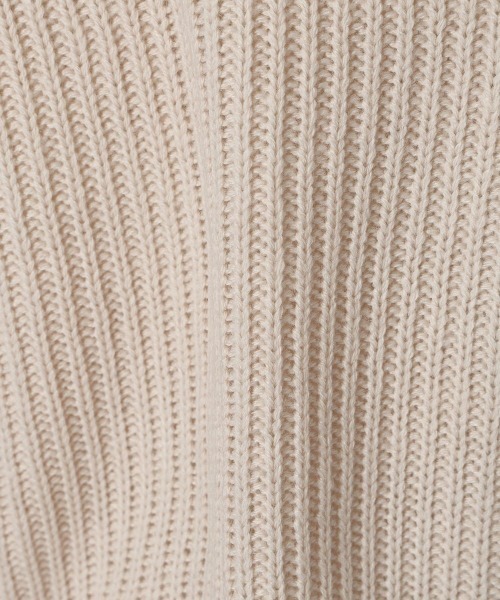 F i.n.t（フィント）の「シアーヨーク切替ニットプルオーバー/F&A/fint（ニット/セーター・レディース・アイボリー/ピンクベージュ/ブルーグレー・FREE）」の12枚目の写真