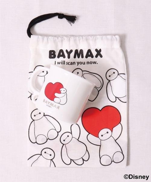 Disney（ディズニー）の「(SK)【Disney】ベイマックス フェイス コップ 袋（お弁当箱・キッズ・ホワイト系・ONE SIZE）」の8枚目の写真