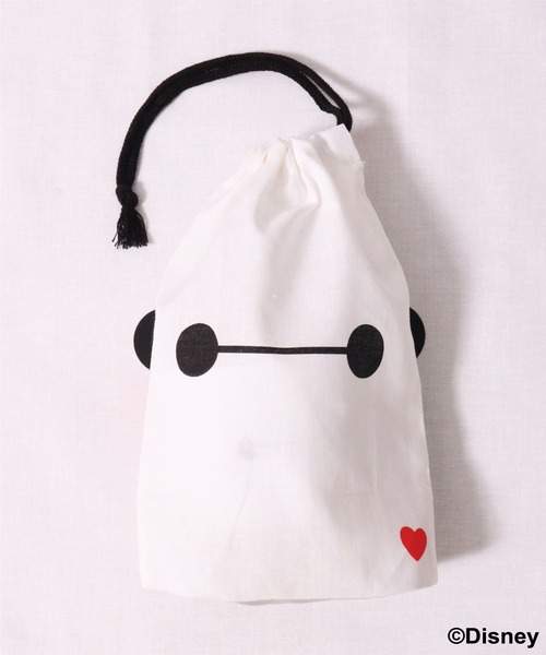 Disney（ディズニー）の「(SK)【Disney】ベイマックス フェイス コップ 袋（お弁当箱・キッズ・ホワイト系・ONE SIZE）」の9枚目の写真