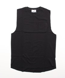 【Bl】【RDS】ポケット付き カットオフ ノースリーブカットソー